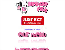 Tablet Screenshot of milkshakecity.com